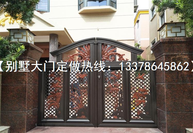 上海小区别墅大门工程案例