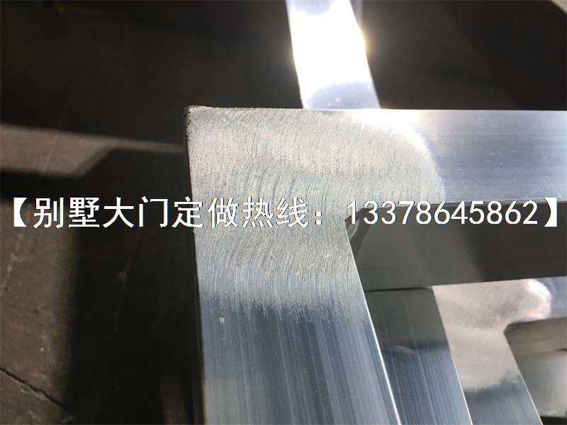铝艺大门直角焊接工艺